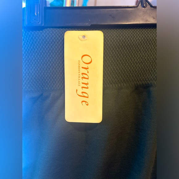 Orange Fashion olive green comfort leggings - Picture 2 of 5